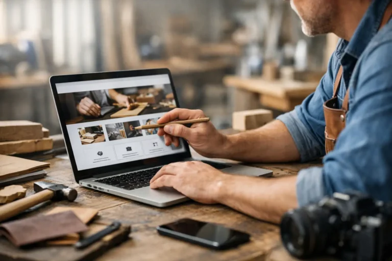 Création site web artisan - ce qui compte