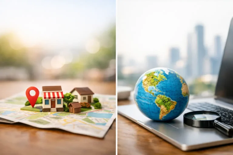 SEO local vs SEO national: que choisir ?